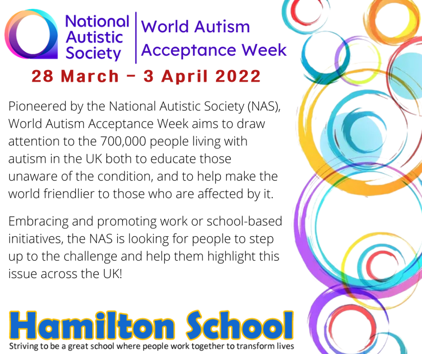 Image of World Autism Acceptance Week 2022