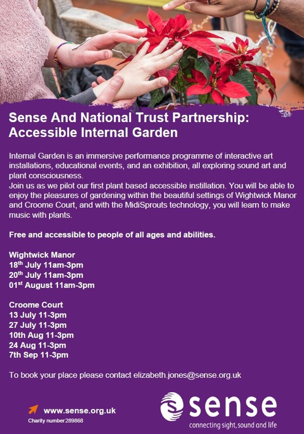 Image of Sense And National Trust Partnership: Accessible Internal Garden
