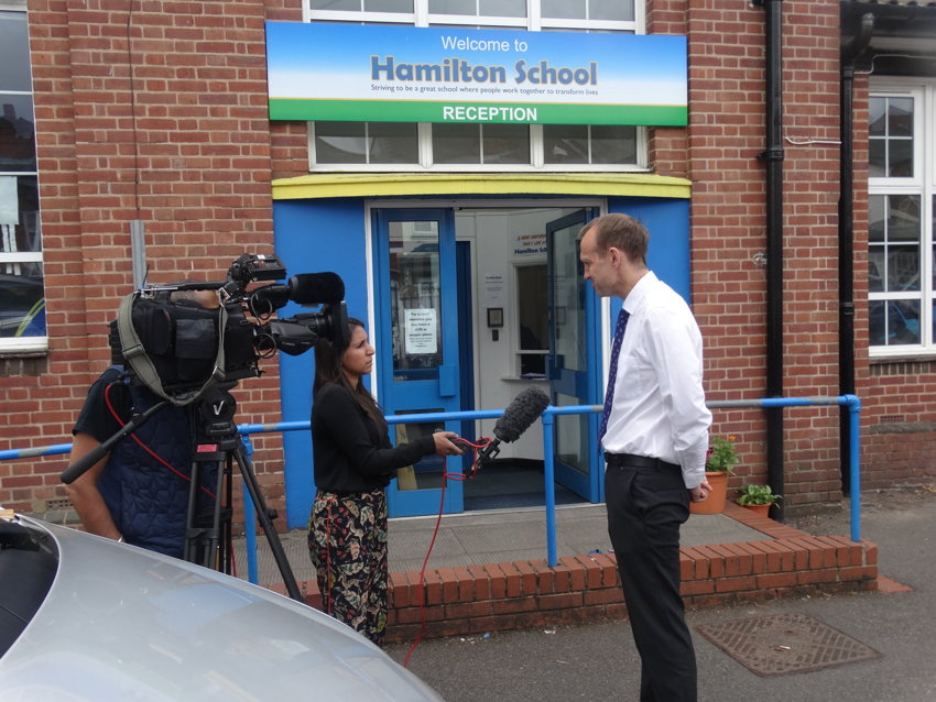 Image of BBC Midlands Today Interview